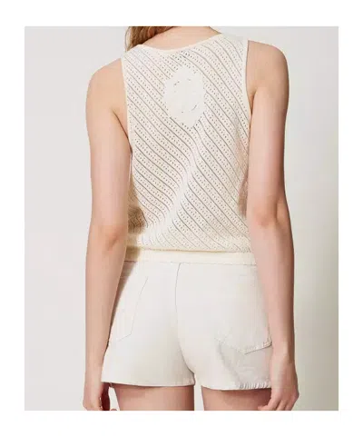 Twinset Twin-set 100% Cotton Comfortable Shorts