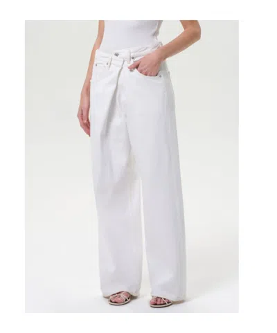 Agolde Ren Jean In Tarte In White