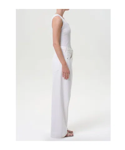 Agolde Ren Jean In Tarte In White