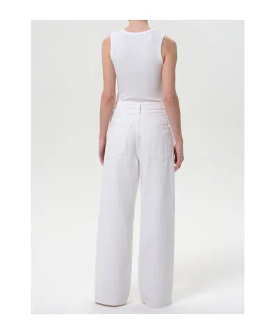 Agolde Ren Jean In Tarte In White