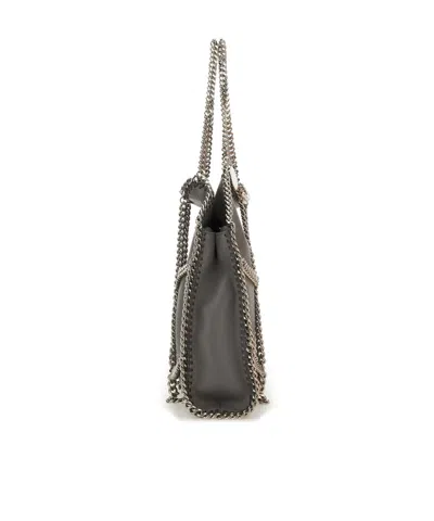 Stella Mccartney Limited-edition Falabella Chain Cage Mini Tote Bag In Gray