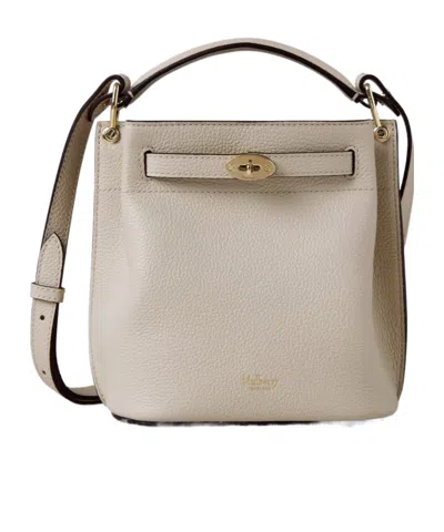 Mulberry Mini Islington Bucket Cross Body Bag In Neutral