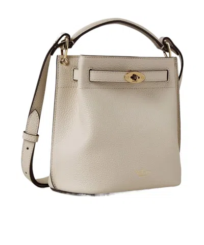 Mulberry Mini Islington Bucket Cross Body Bag In Neutral
