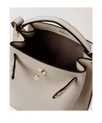 Mulberry Mini Islington Bucket Cross Body Bag In Neutral