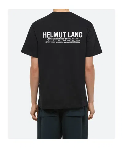 Helmut Lang "capsule" T-shirt In Black