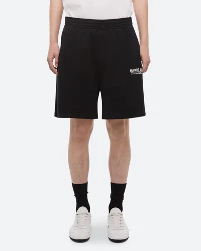 Helmut Lang Shorts With Logo In Black