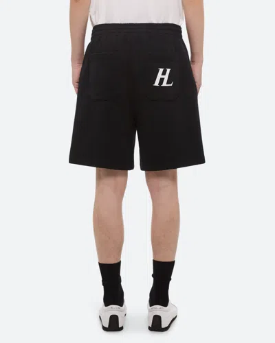 Helmut Lang Shorts With Logo In Black