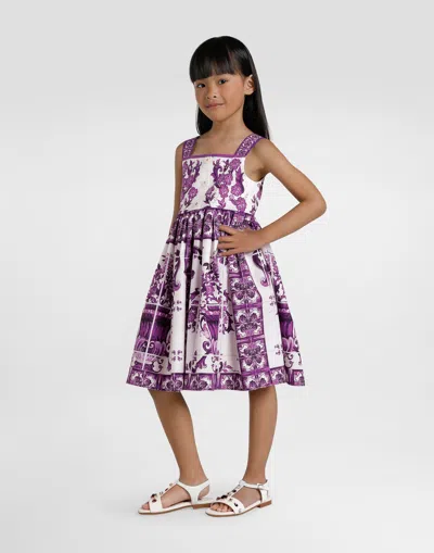 Dolce & Gabbana Heel Sandals With Embellished Jewel Accents In White