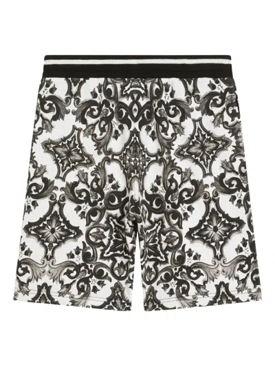 Dolce & Gabbana Majolica-print Shorts