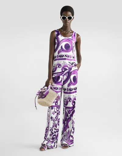 Dolce & Gabbana Graphic-print Top