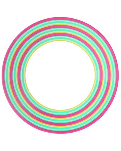 Spode Set Of 4 Kit Kemp Calypso Stripe Salad Plates