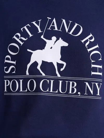 Sporty And Rich Sporty & Rich "polo Club" Sweatshirt Unisex