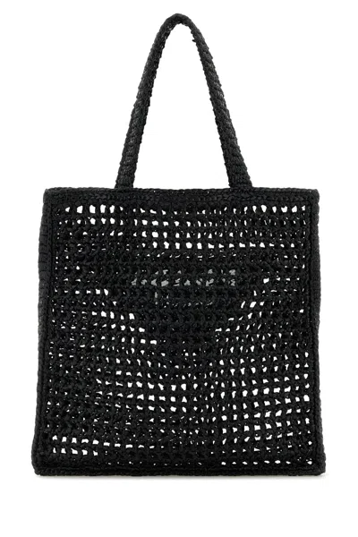 Prada Black Shopping Bag