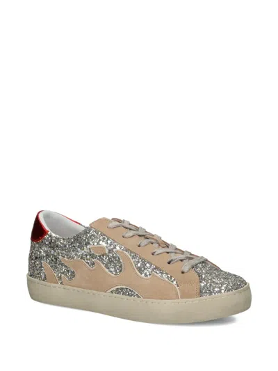 Gamin Flame-embellished Sneakers In Multi