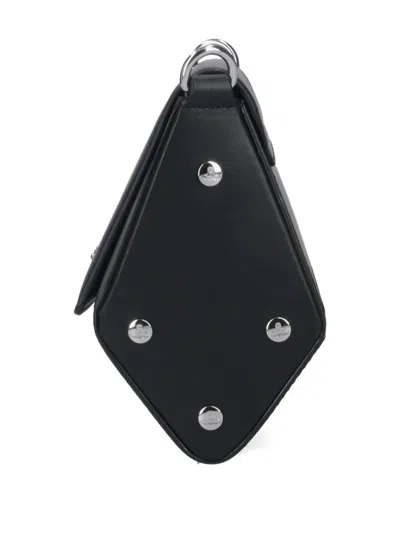 Vivienne Westwood Structured Shoulder Bag Adjustable Strap In Grey