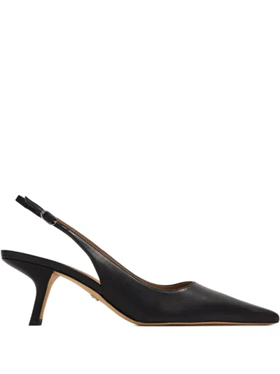 Sam Edelman 50mm Bianka Pointed-toe Slingback Pumps In Black