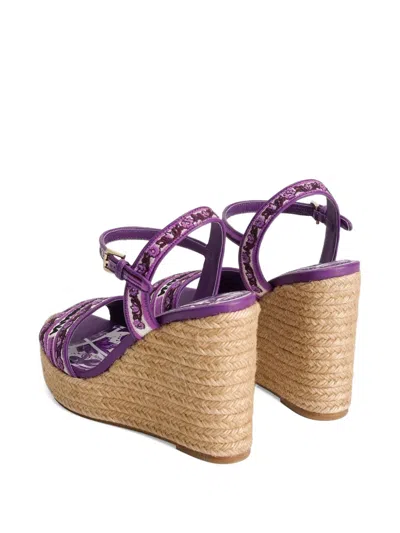 Dolce & Gabbana Sandals In Purple