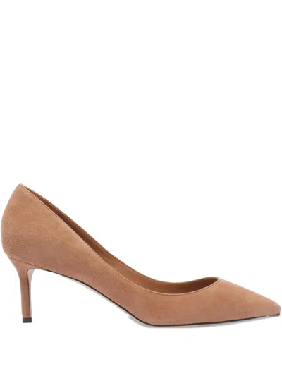 Jimmy Choo Romy 85 Pumps In Toffee Colour Suede