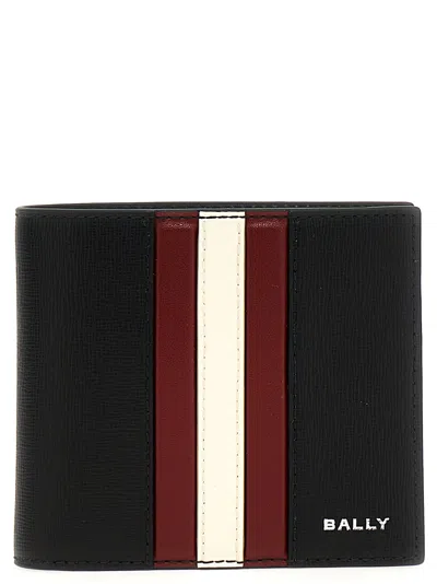 Bally Block Texture Bi-fold Wallet