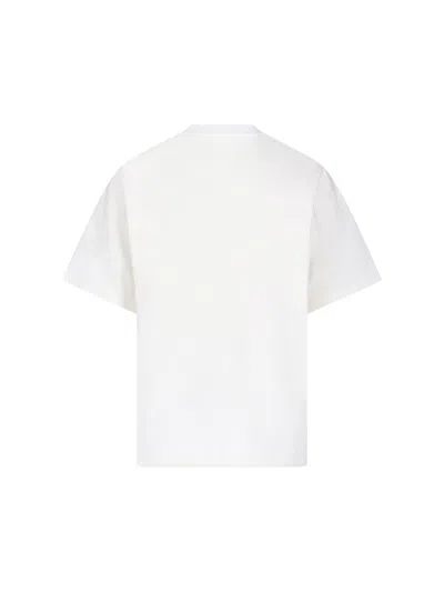 Jil Sander White Cotton T-shirt