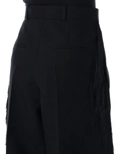 Carven Trousers In Black