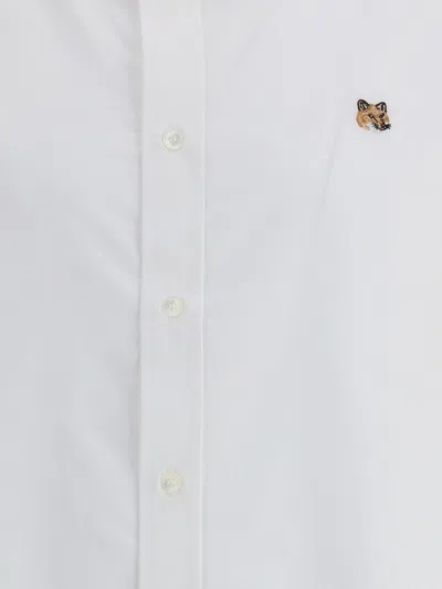Maison Kitsuné Maison Kitsune "mini Fox Head Oxford Shirt"