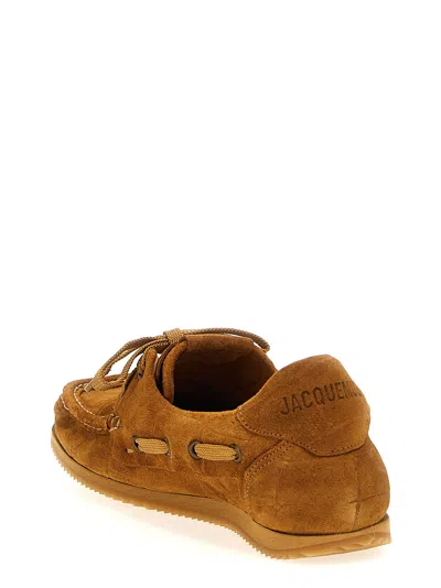 Jacquemus Les Batto Loafers In Brown