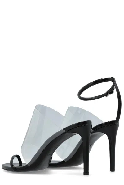 Alaïa Alaia Black Sandal With Transparent Band