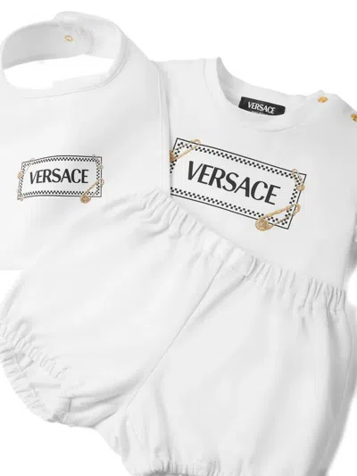 Versace Logo-print Short Set