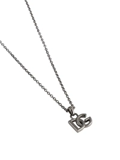 Dolce & Gabbana Dg Necklace In Brown