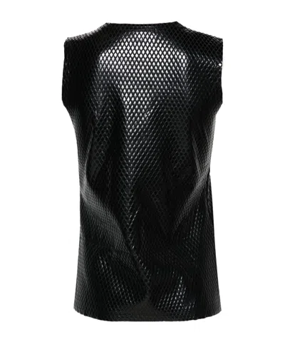 Junya Watanabe Diamond-pattern Tank Top