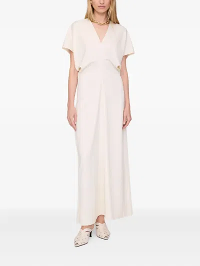 Anine Bing Zadig Maxi Dress In Ivory