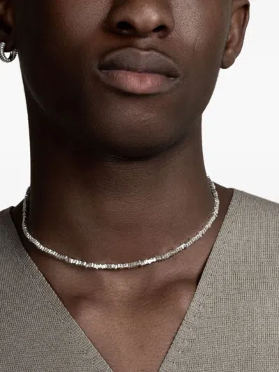 Dower & Hall Kubes Nomad Necklace In Metallic