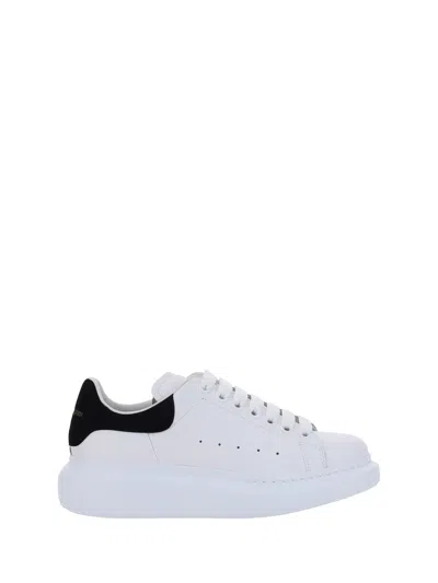 Alexander Mcqueen Alexander Mc Queen White And Black Oversized Sneakers In White