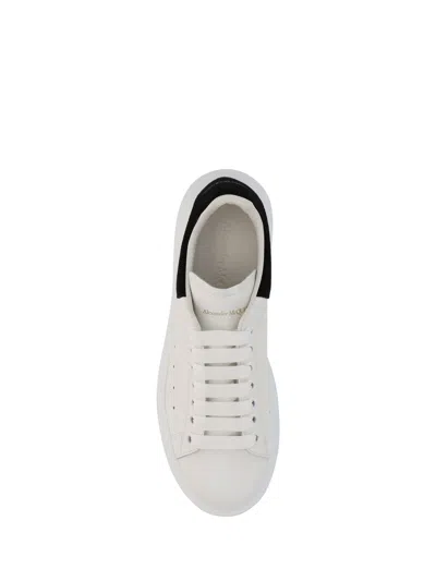Alexander Mcqueen Alexander Mc Queen White And Black Oversized Sneakers In White