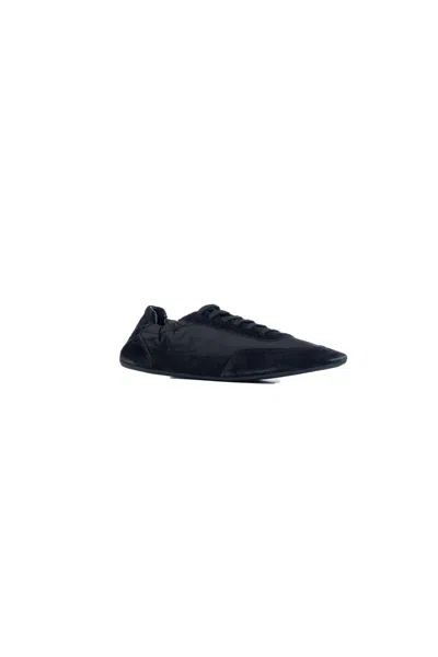 Prada Collapse Re-nylon And Suede Sneakers