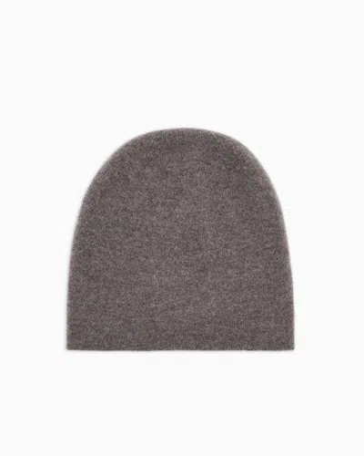 Giorgio Armani Logo-detail Cashmere Beanie
