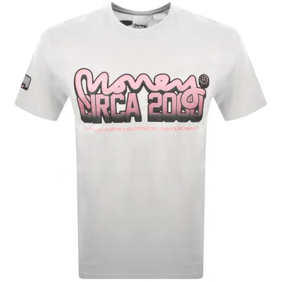 Money Clothing Money Circa Fade T Shirt Short Set Grey