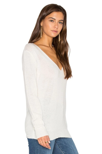 Shop Theory Adrianna Sweater In Ivory