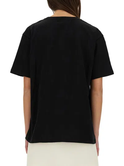 Valentino Cotton Crew Neck T-shirt Drop Shoulder