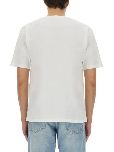 Valentino Cotton Crew Neck T-shirt With Graphic Print