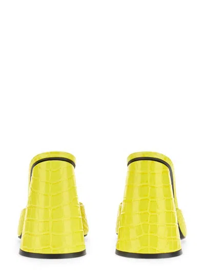 Attico The  Mule Luz In Yellow