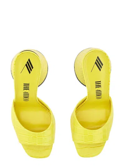 Attico The  Mule Luz In Yellow