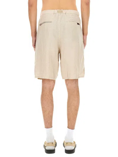 Undercover Relaxed Fit Linen Shorts With Practical Pockets