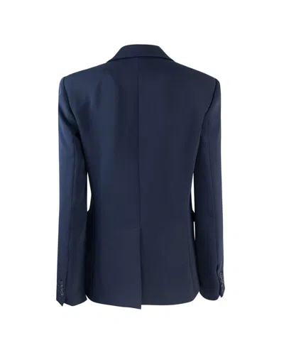 P.a.r.o.s.h P. A.r. O.s. H. Woman Blazer Midnight Blue Size M Polyester In Blue
