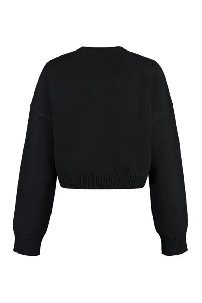 Dolce & Gabbana Wool And Cashmere Cropped Pullover