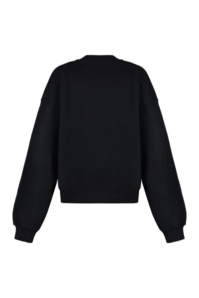 Off-white Crew Neck Logo Sweatshirt