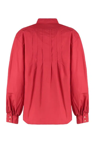 Nili Lotan Printed Silk Shirt