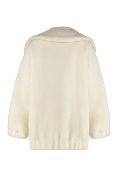 Patou Hooded Fleece Jacket Front Pockets