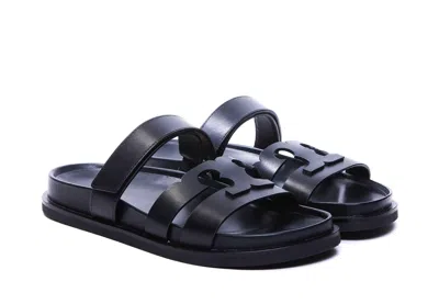 Tory Burch Sport Slide Leather Sandals